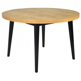 DESIGNERSKI stół w stylu LOFT 120 cm dąb naturalny