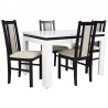 Zestaw JAZON 4 krzesła B-14 + stół C-6 80x120/160 cm