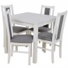 Zestaw JAZON 4 krzesła B-14 + stół M-9 80x80 cm