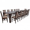 Zestaw JAZON 14 krzeseł B-14 + stół S-24 100x200/440 cm