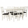 Zestaw LAGUNA 6 krzeseł N-10 + stół M-5P 80x120/150 cm